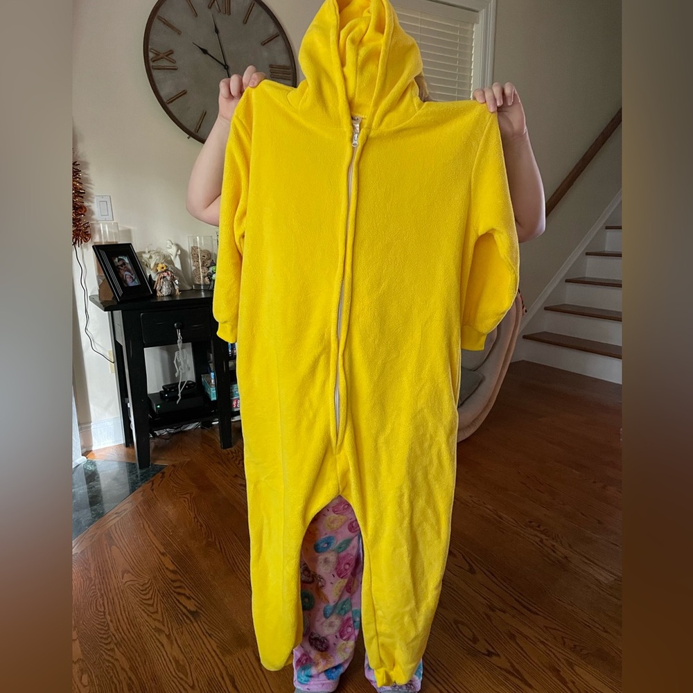 Pikachu Hooded onesie costume - Picture 2 of 5